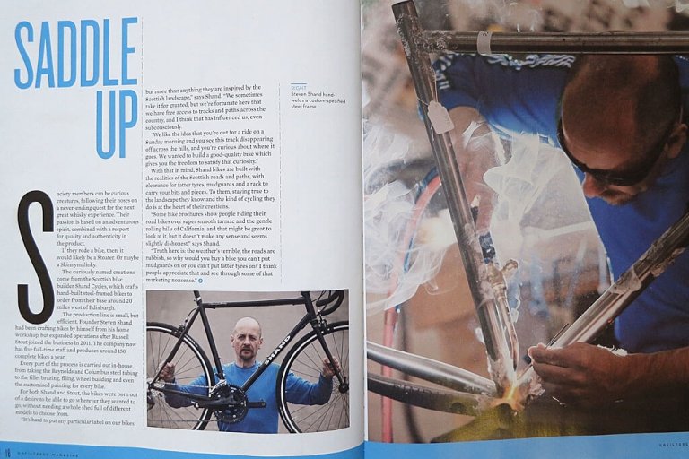 Shand Cycles in Unfiltered Magazine (SMWS) featured image