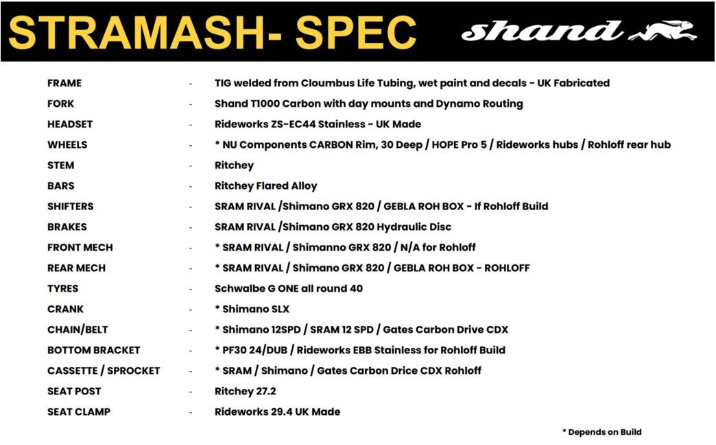 Shand Stramash Spec