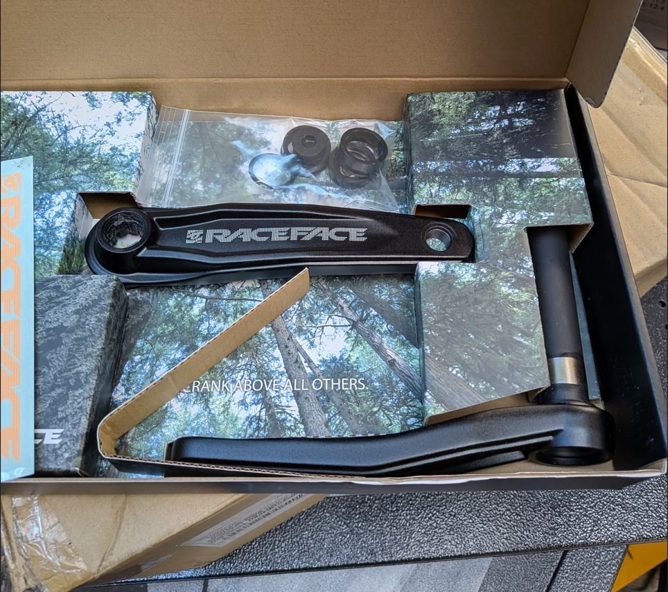 Race Face Ride Fat Bike Crank Armset 170mm long