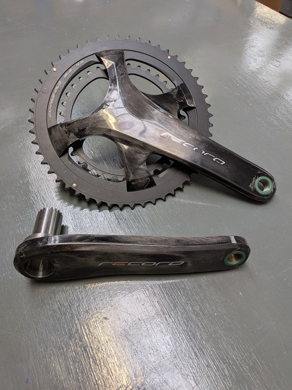 Campagnolo Record Carbon Ultra Torque Chainset - 12 Speed